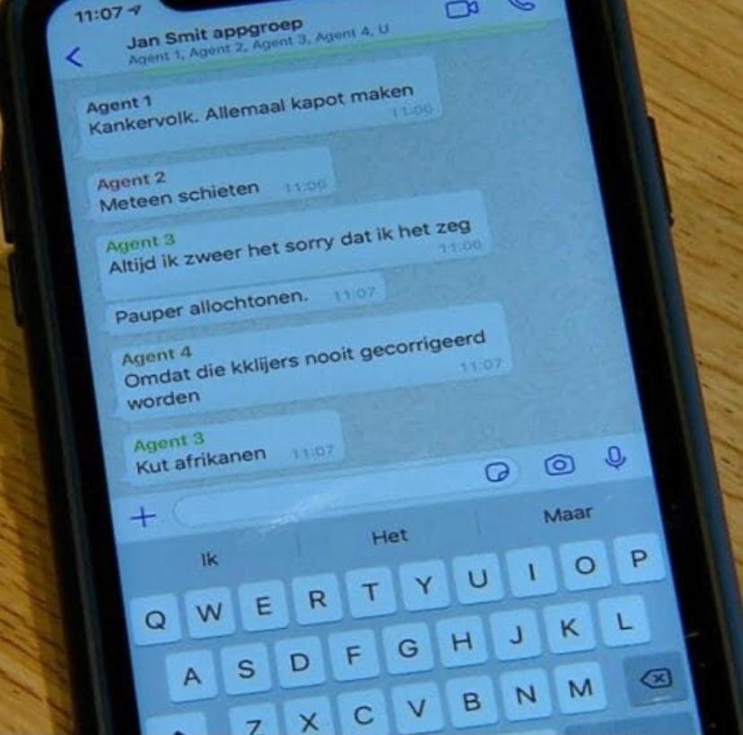 Hollanda polisi ırkçı mesajın ardından Türklerden özür diledi