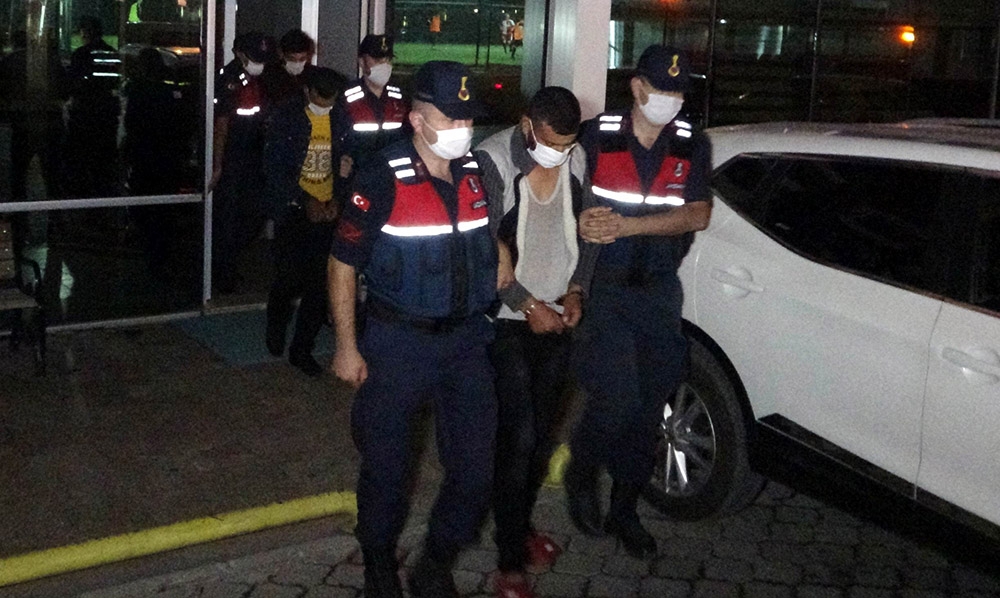 HTŞ terör örgütünden 4 yabancı tutuklandı