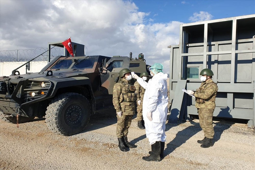 Hudut birliklerinde ’korona virüs’ önlemi