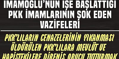 İBB'de işe alınan PKK imamlarıyla ilgili şok detay!