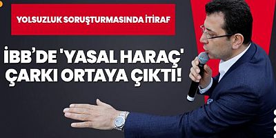 İBB'de 'Yasal Haraç' çarkı ortaya çıktı! Şok itiraf..