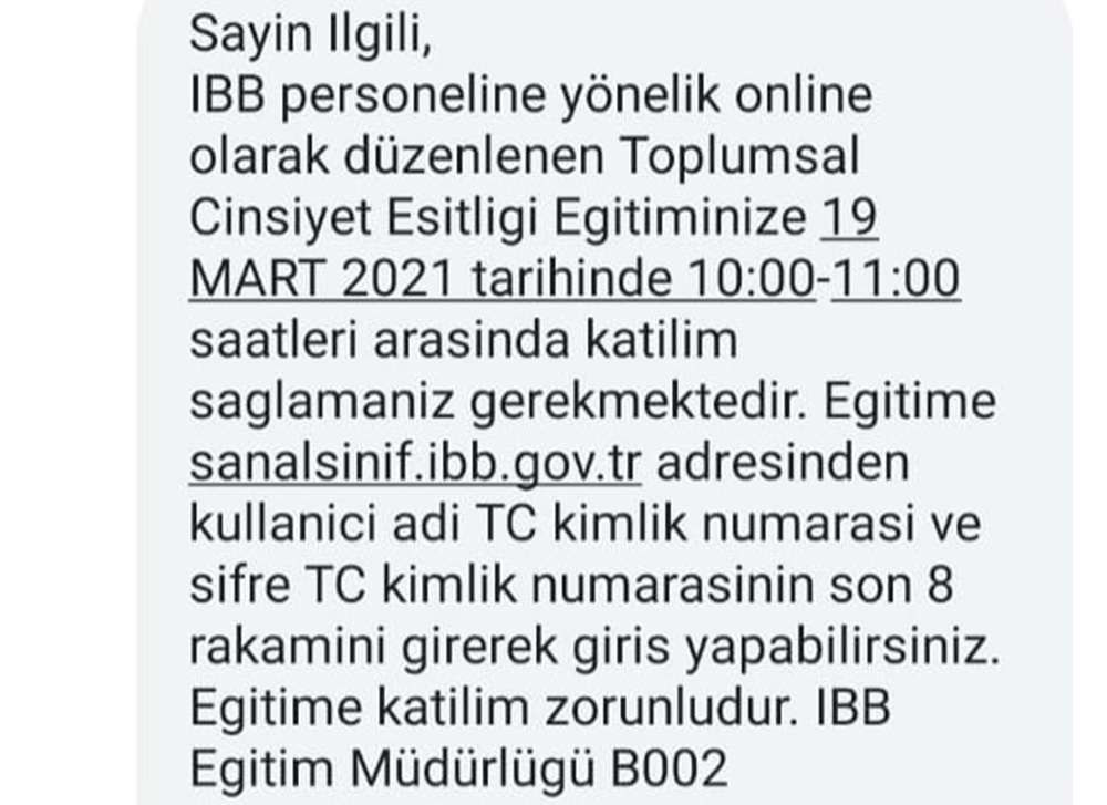 İBB personeline zorunlu LGBT eğitimi