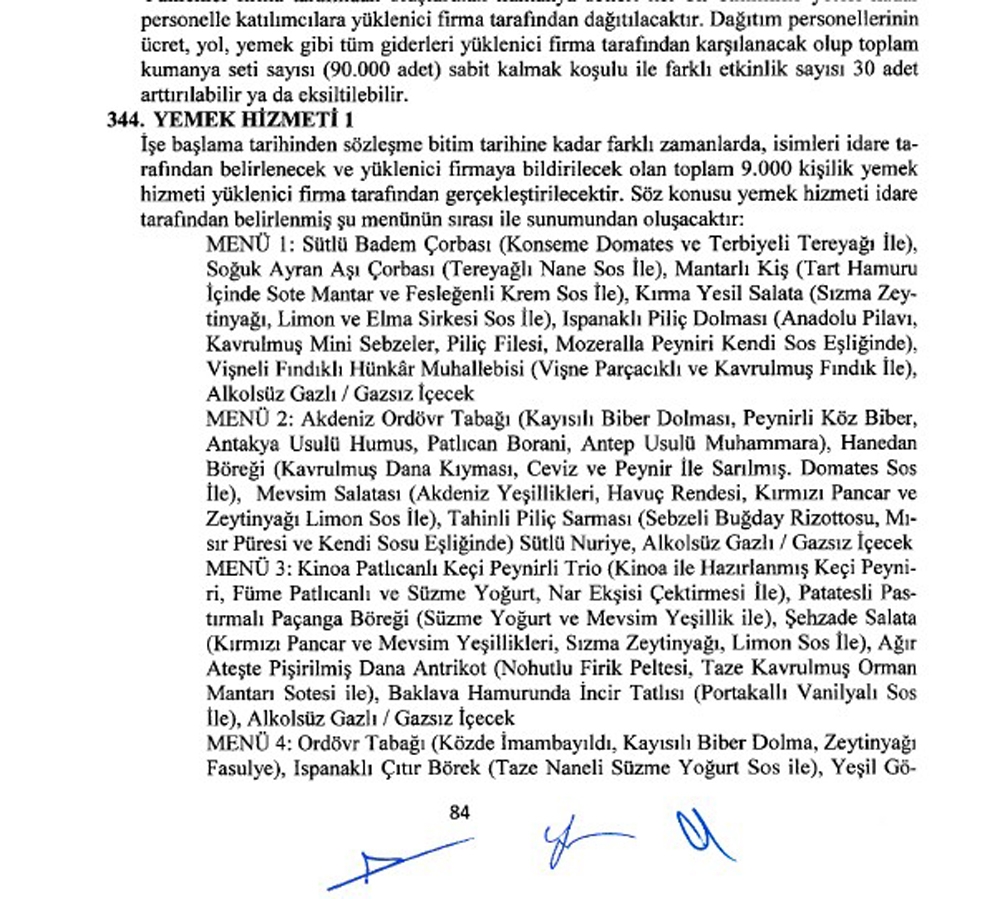 İBB’den 235 milyonluk antrikotlu yemek bütçesi