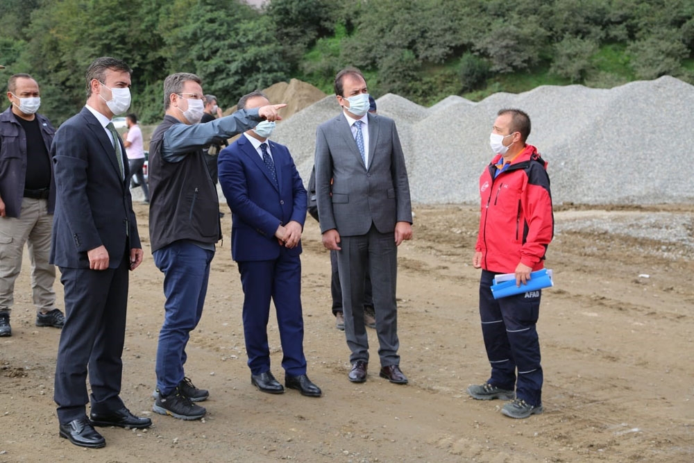 İçişleri Bakan Yardımcısı İsmail Çataklı Giresun’da incelemelerde bulundu