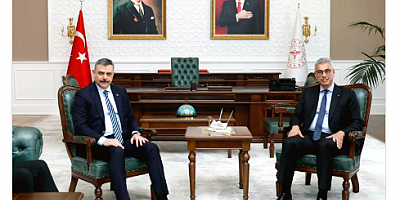 İçişleri Bakanı Çiftçi, Sağlık Bakanı Memişoğlu ile İş Birliği Görüşmesi Gerçekleştirdi