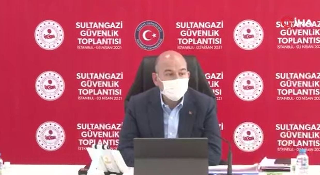 İçişleri Bakanı Soylu, Sultangazi Güvenlik Toplantısına katıldı