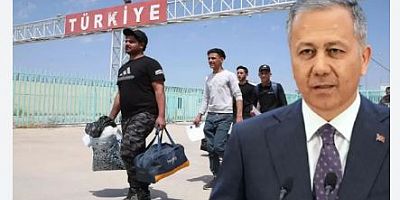 İçişleri Bakanı, Türkiye'de yaşayan Suriyeli sayısını açıkladı