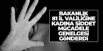 İçişleri Bakanlığı'ndan 81 ile kadına şiddeti önleme genelgesi