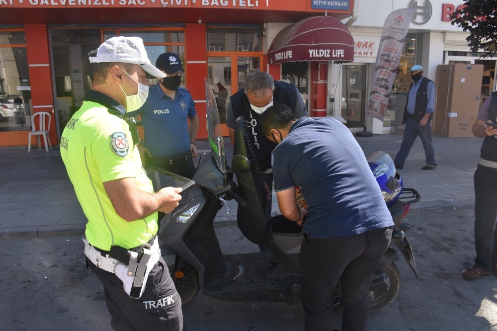 İçişleri Bakanlığınca ülke genelinde eş zamanlı motosiklet uygulaması