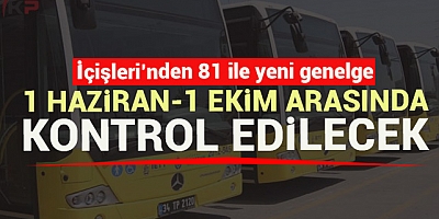 İçişleri Bakanlığından “Yaz Mevsimi Trafik Tedbirleri” genelgesi