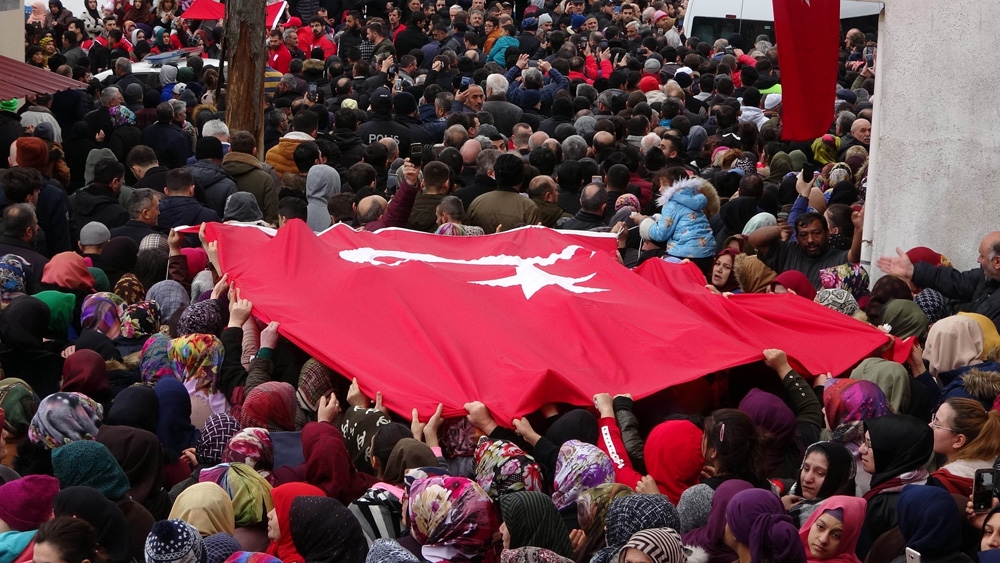 İdlib şehidi için helallik alındı