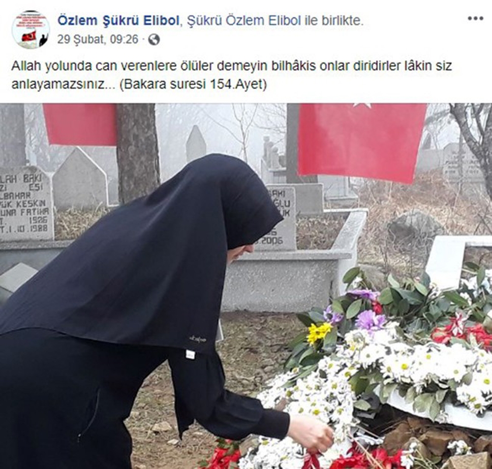 İdlib şehidinin 8 aylık hamile eşi: “Rabbim bizi o kadar çok sevmiş ki”
