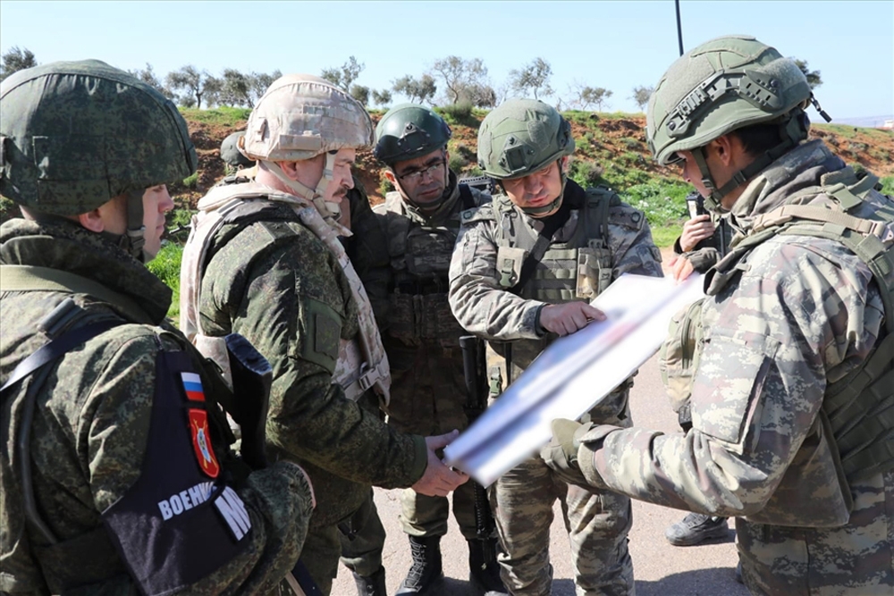 İdlib’de 2’nci Türk-Rus kara devriyesi icra edildi