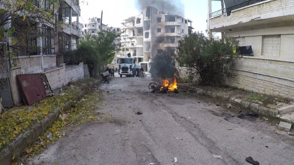 İdlib’de bomba yüklü motosiklet patladı: 1 ölü, 2 yaralı