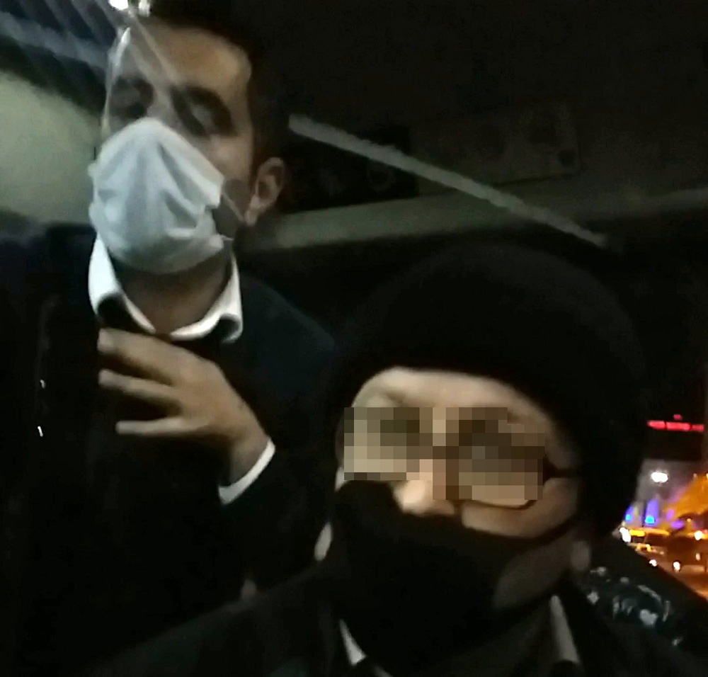İETT otobüsünde maske tartışması kamerada