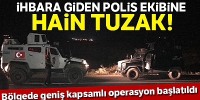 İhbara Giden Polis Ekibine Eypli Tuzak