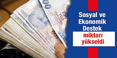 İhtiyaç sahibi ailelere ödenmeye başladı: 1259 liradan 1611 liraya çıktı