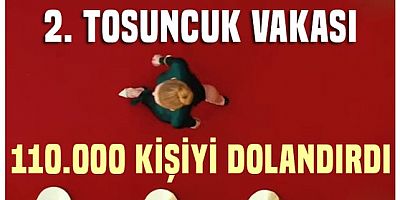 İkinci tosuncuk vakası!.. 110 bin kişi mücevher ile dolandırdı