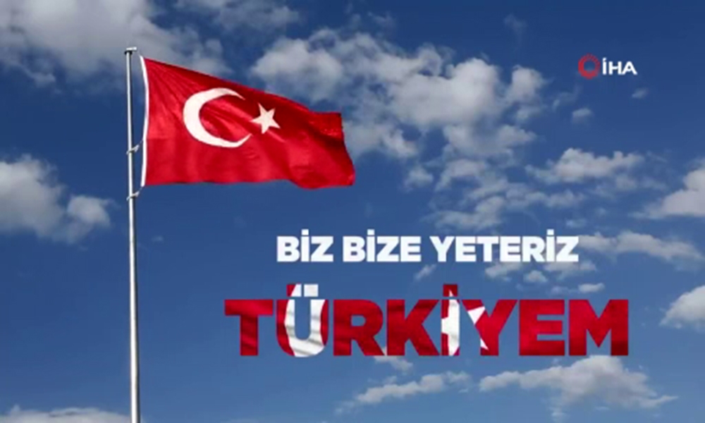 İletişim Başkanı Altun’dan ‘ Biz Bize Yeteriz Türkiyem’ video paylaşımı