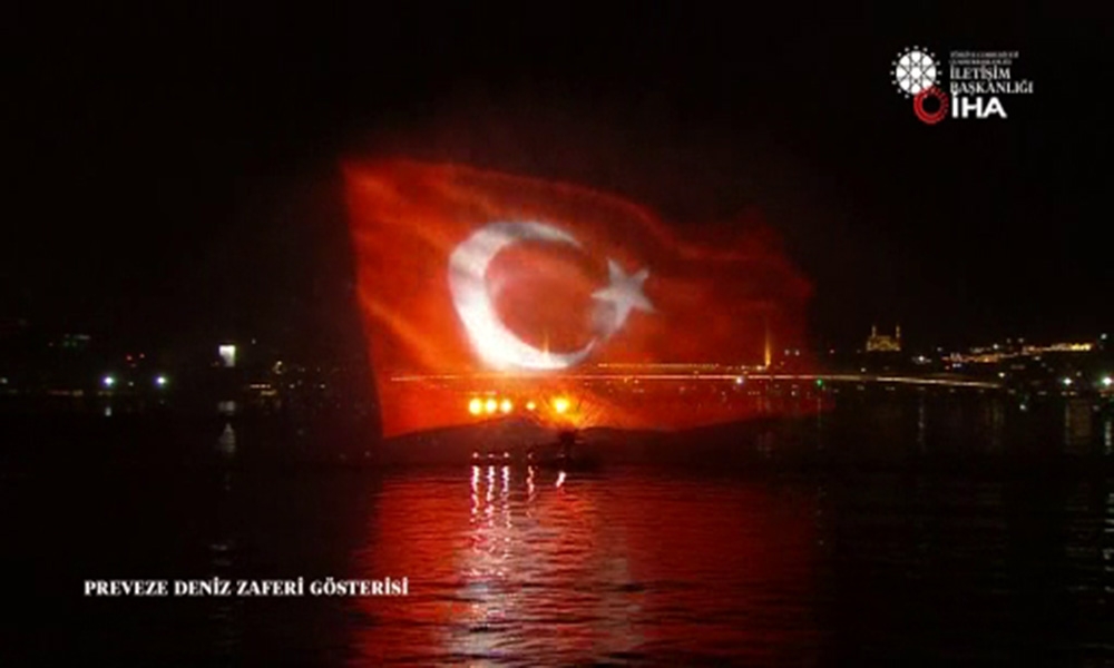 İletişim Başkanlığı Preveze Deniz Zaferi’nin 482. yılında tarihi heyecanı yeniden yaşattı