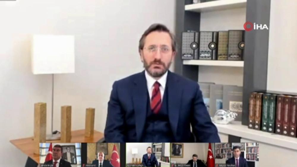 İletişim Başkanlığı tarafından korona virüs konferansı düzenlendi