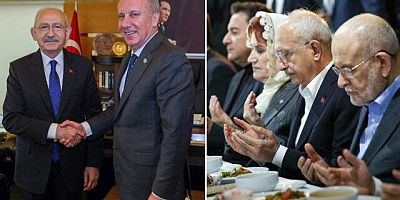 İnce ve Kılıçdaroğlu görüşmesinde dikkat çeken çay kahve detayı