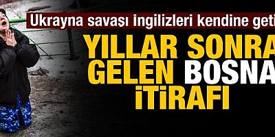 İngiliz The Guardian'dan Yıllar sonra gelen Bosna Hersek itirafı