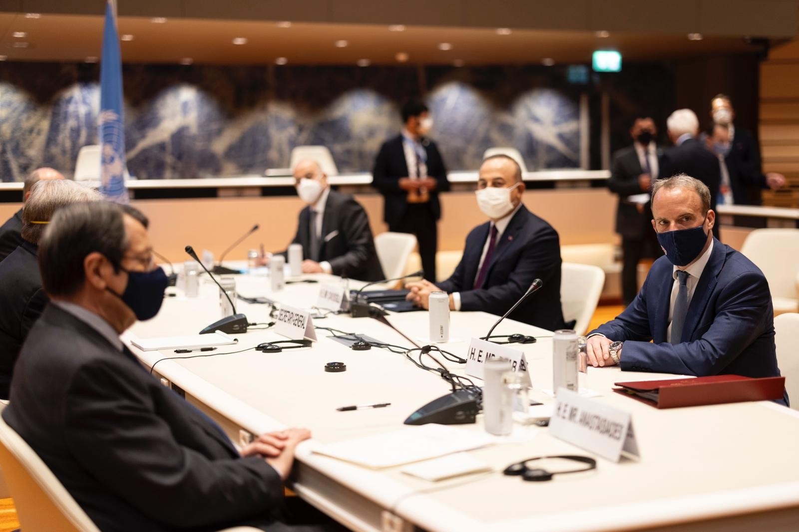 İngiltere Dışişleri Bakanı Raab: “Kıbrıs toplantıları sonucunda ortak zemin henüz yok”