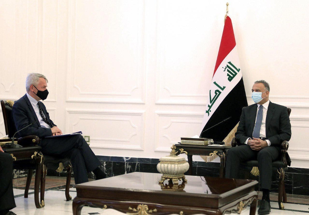Irak Başbakanı el-Kazimi, Finlandiya Dışişleri Bakanı Haavisto ile görüştü