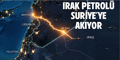 Irak petrolü Suriye'ye doğru akıyor... İlk konvoylar Banias'a ulaştı..
