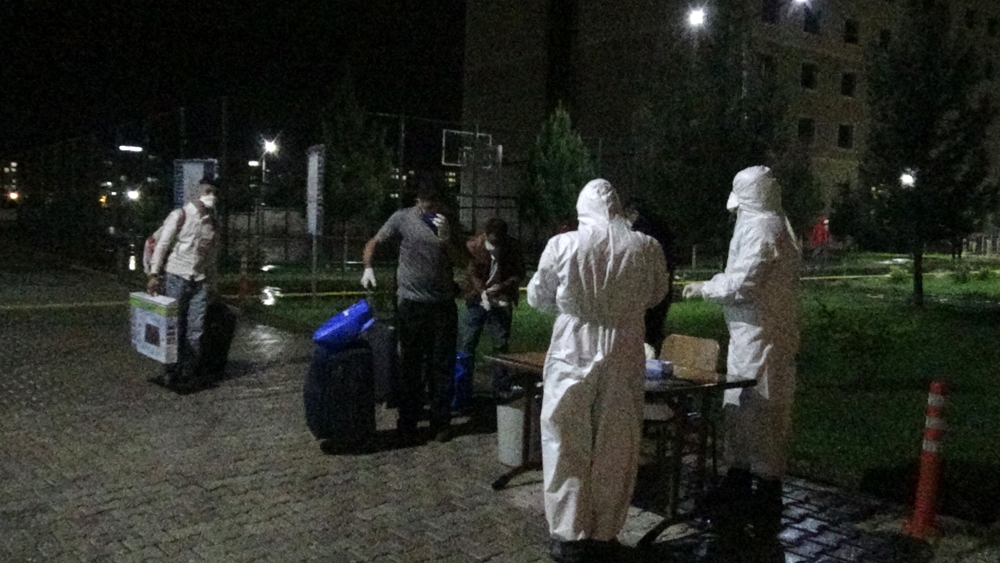 Irak’dan gelen 135 Türk vatandaşı Diyarbakır’da karantinaya alındı