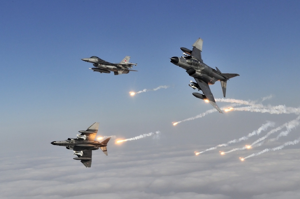 Irak’ın kuzeyine hava harekatı ile 6 PKK’lı etkisiz hale getirildi