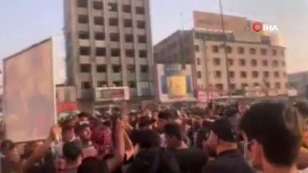Irak’ta halk yeniden sokaklarda