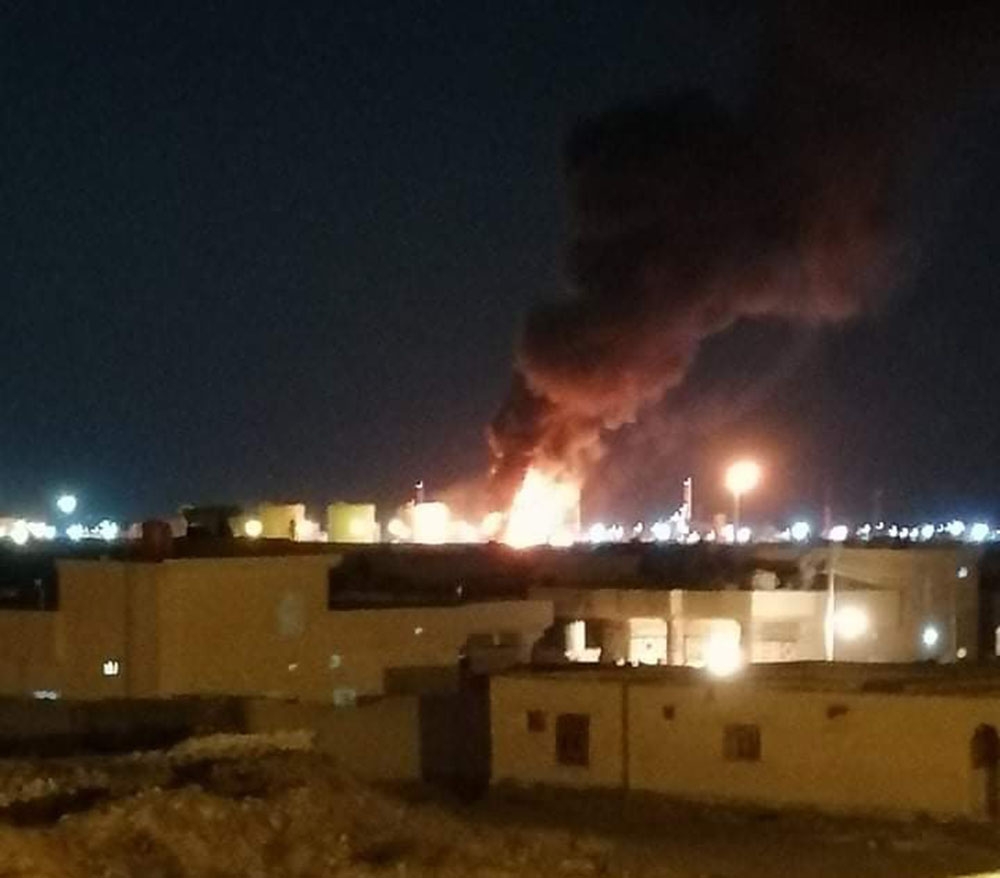 Irak’ta petrol rafinerisine roketli saldırı