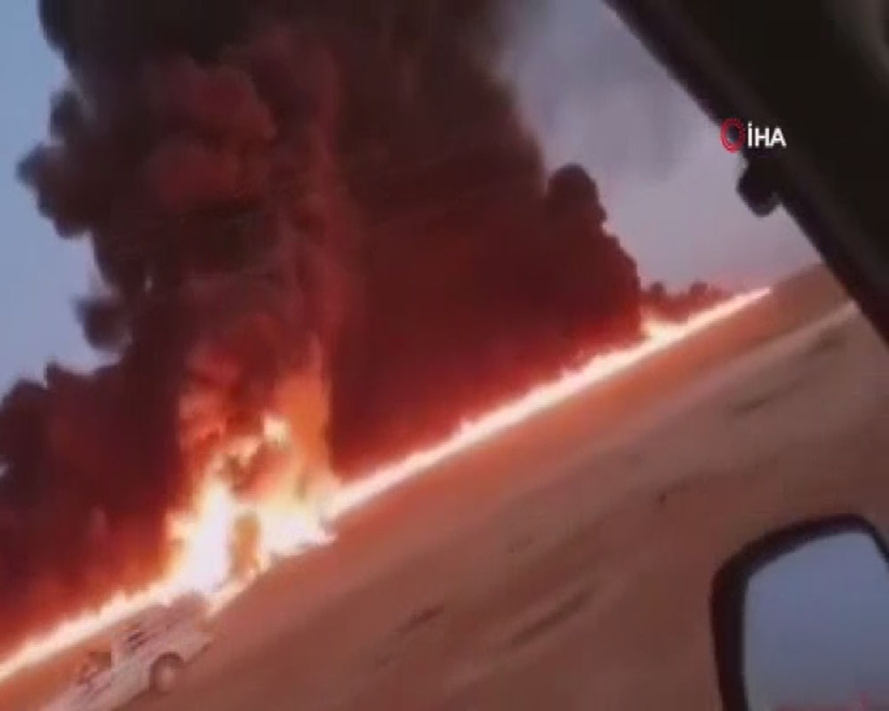 Irak’ta petrol yüklü tanker patladı: 5 ölü