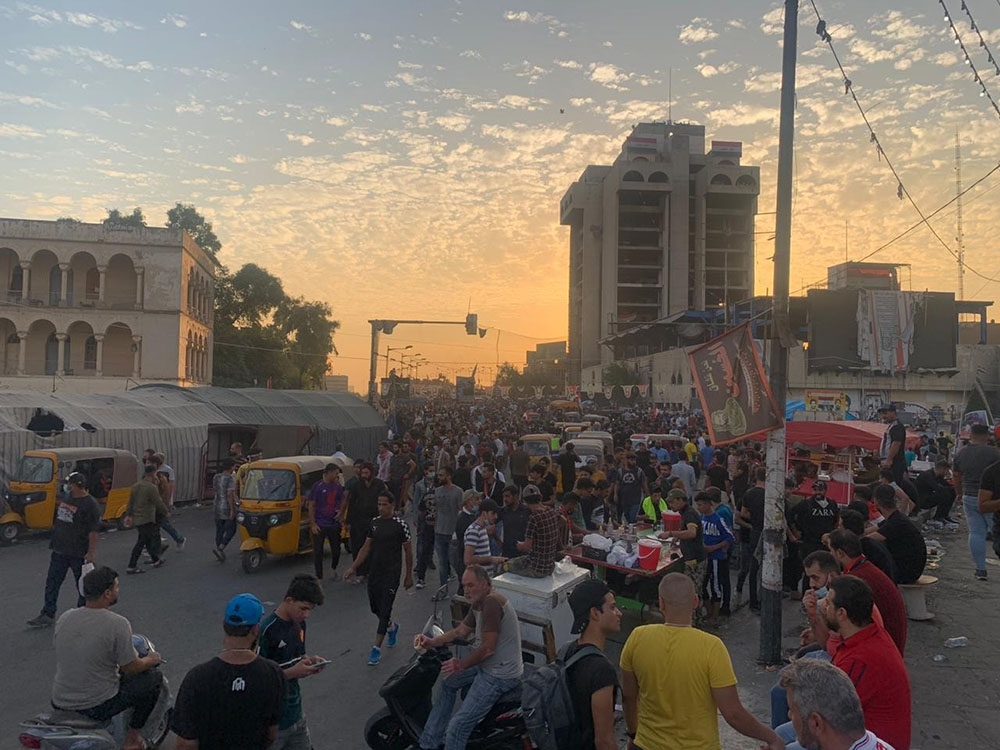 Irak’taki protestolarda şiddet olayları artarak devam ediyor