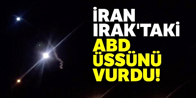 İran, ABD’nin Irak’ta bulunan Ayn el-Esad hava üssüne balistik füzeli saldırı düzenledi