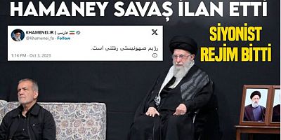 İran devlet televizyonu savaşı resmen ilan etti.. 