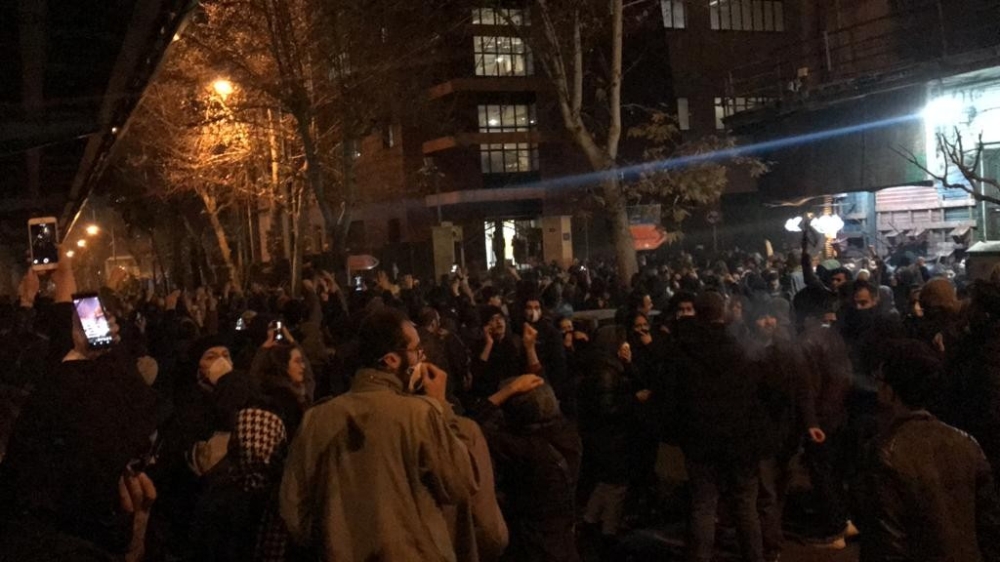 İran’da Ukrayna uçağının düşürülmesi protesto edildi