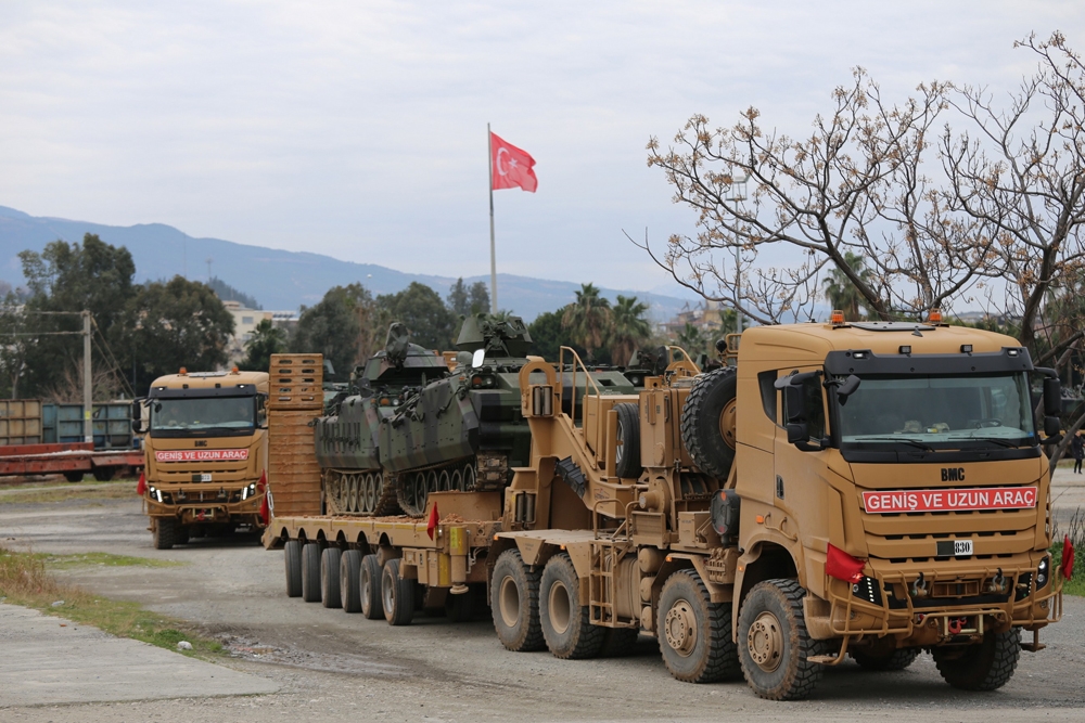 İskenderun Tren Garı’ndan Suriye sınırına ZBT sevkiyatı