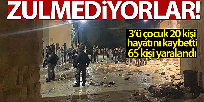 İsrail'den Gazze'ye hava saldırısı: 20 kişi hayatını kaybetti, 65 yaralı