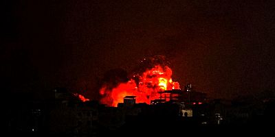 İsrail'den Gazze'ye yoğun bombardıman!