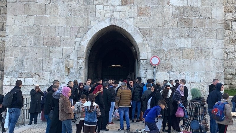 İsrail güçlerinden Mescid-i Aksa’ya baskın