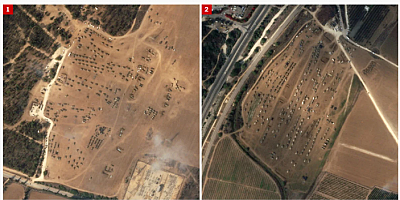 İsrail'in olası kara saldırısına hazırlığını gösteren uydu görüntüleri