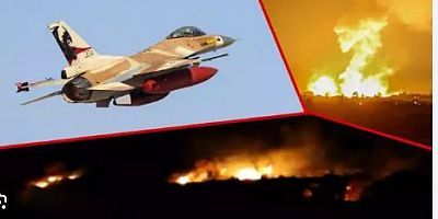 İsrail, Suriye'ye bomba yağdırdı: Amacımız Türkiye'ye mesaj vermek