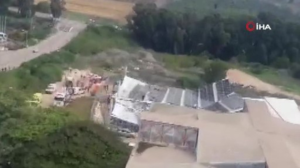 İsrail’de bir spor sahasının çatısı çöktü: 8 yaralı