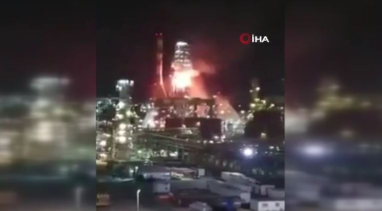 İsrail’de petrokimya tesisinde yangın