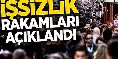 İşsizlik rakamları açıklandı