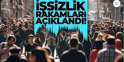 işsizlik rakamları açıklandı