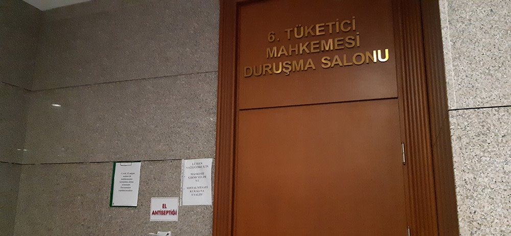 İstanbul Adalet Sarayı’nda bir mahkeme karantinaya alındı